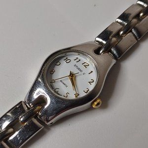 Silver Tone Metal Studio C Watch